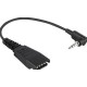 Jabra QD/3.5 mm QD 3,5 mm Negro adaptador de cable